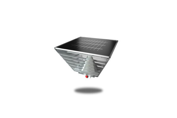 NexSun Square Solar Powered Bollard Light | NexSun